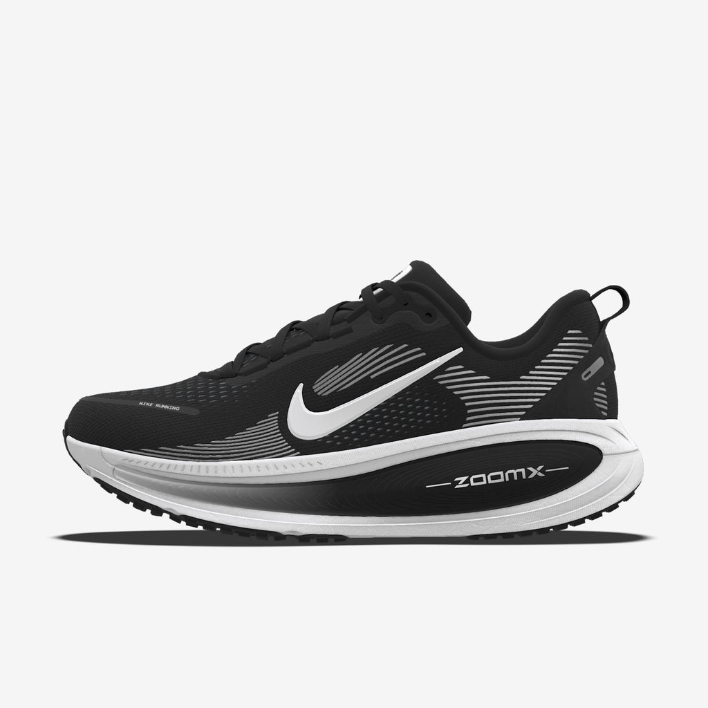 Nike Vomero 18, une chaussure de running sur route performante conçue pour offrir un amorti maximal au quotidien.