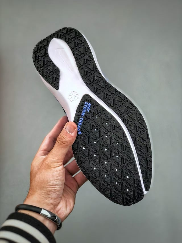 Nike Air Zoom Pegasus 41 GORE-TEX déclinée dans le coloris Cobalt Bliss / Metallic Red Bronze / Armory Navy