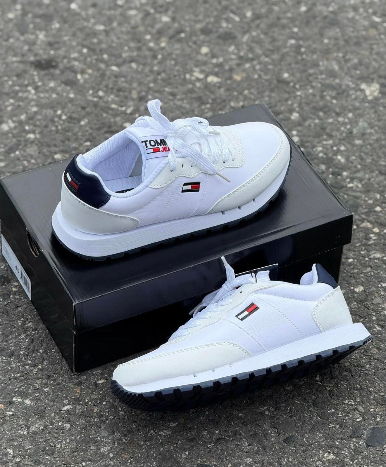 Tommy Jeans running blanche de la marque