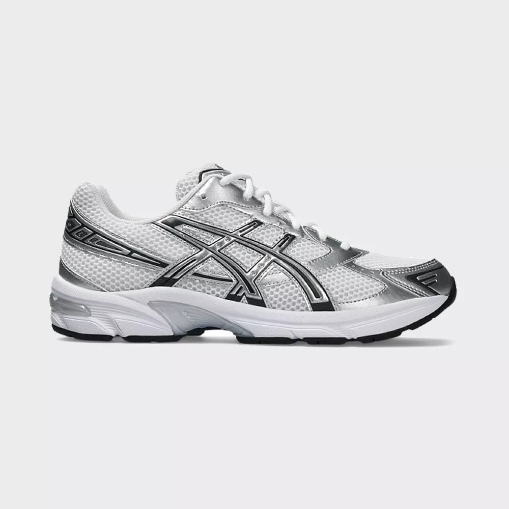 ASICS GEL-1130 dans son coloris classique White/Pure Silver.