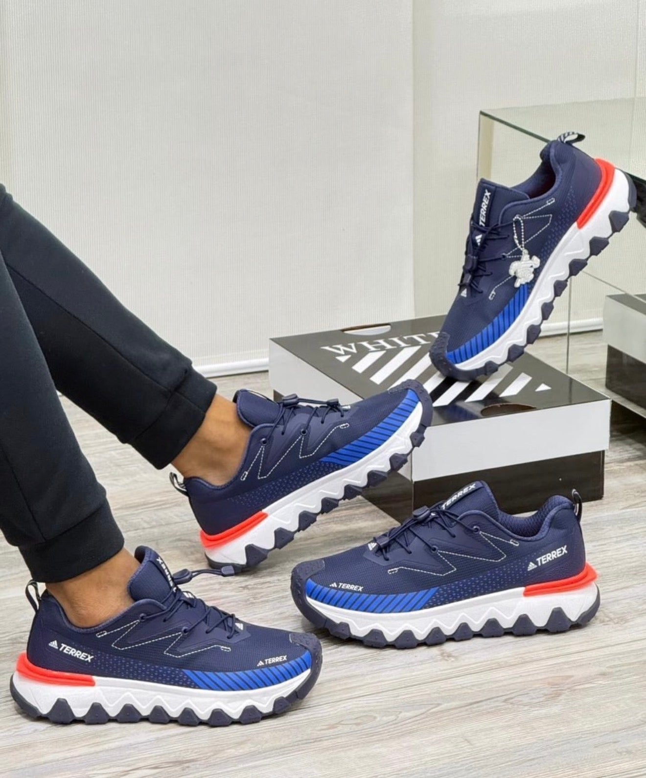 Adidas Terrex GORE-TEX pour une protection contre les éléments, reconnaissables à leur design robuste et fonctionnel, idéal pour les activités de plein air