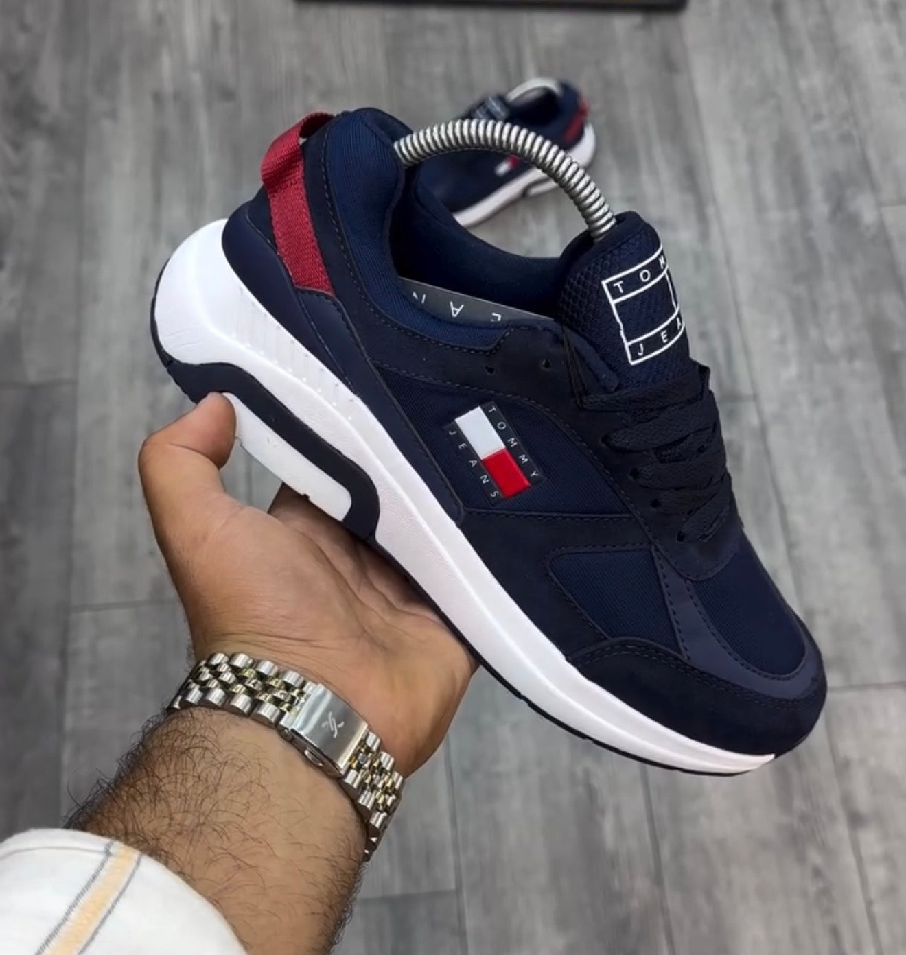 Tommy Jeans Flexi Mix Runner (ou TJM Technical Runner) de la marque Tommy Hilfiger.